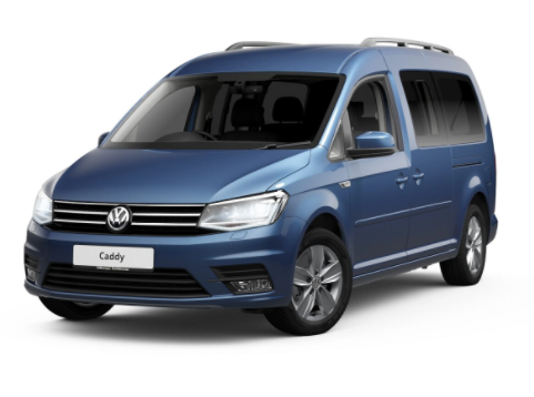 Volkswagen Caddy mpv maxi life 2016-2020 lyžiny_1